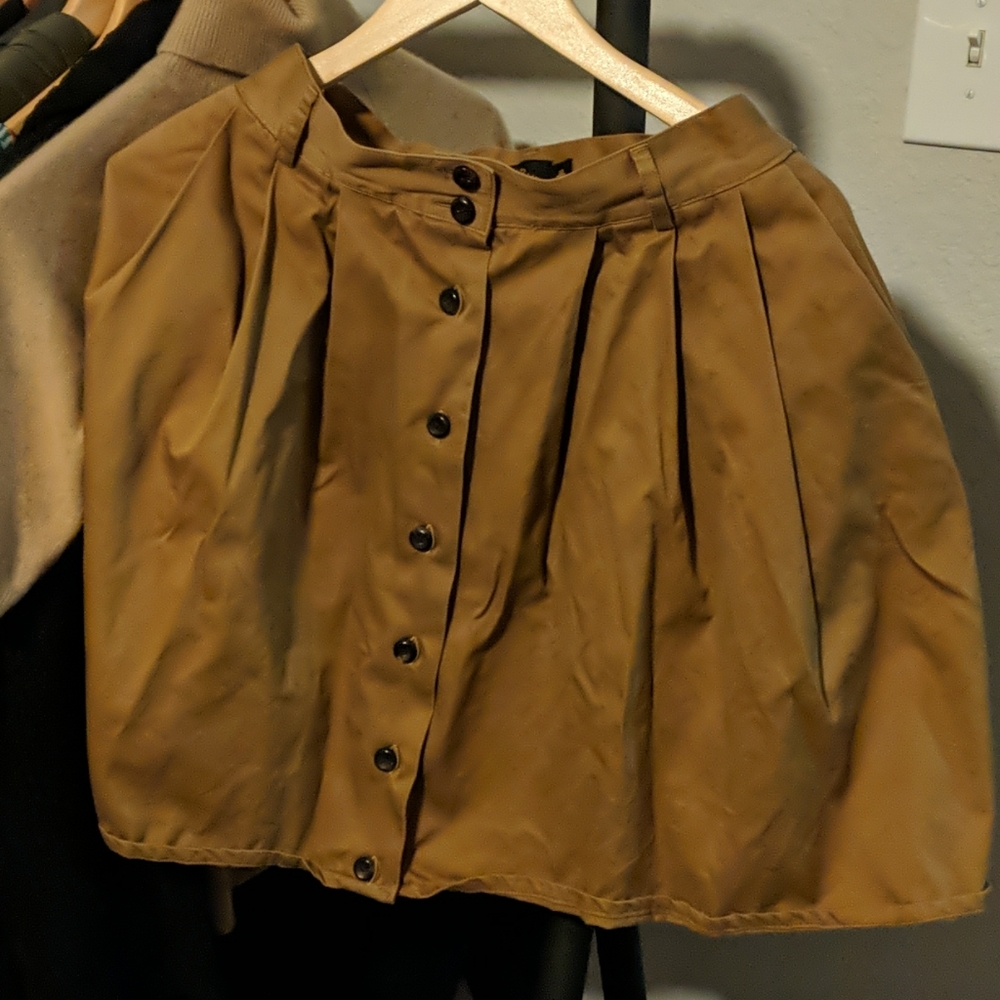 Vintage khaki skirt